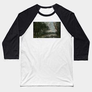 Landscape by Jean-Baptiste-Camille Corot Baseball T-Shirt